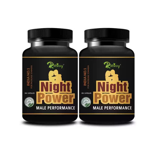 Riffway Night Power Male Performance – India’s No.1 Penis Enlargement Pill | 30 Capsules