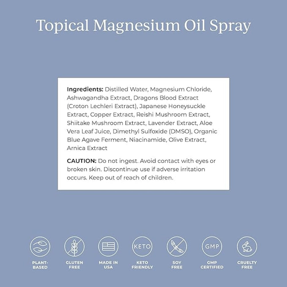 Cymbiotika Topical Magnesium Oil Spray - Lavender