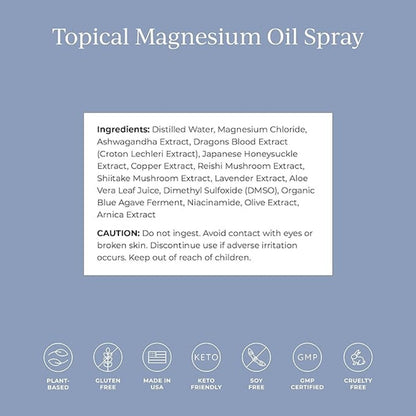 Cymbiotika Topical Magnesium Oil Spray - Lavender