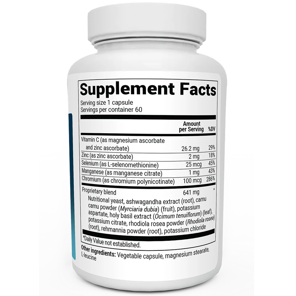 Dr. Berg Adrenal & Cortisol 60 Capsules