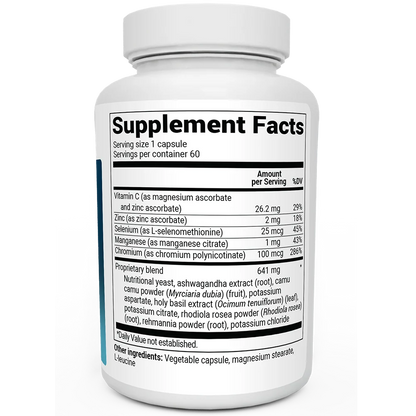 Dr. Berg Adrenal & Cortisol 60 Capsules