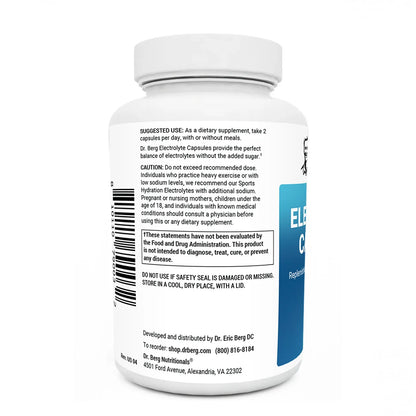 Dr. Berg Electrolyte 160 Capsules