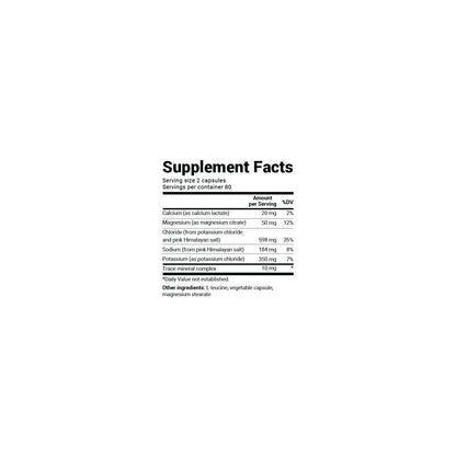 Dr. Berg Electrolyte 160 Capsules
