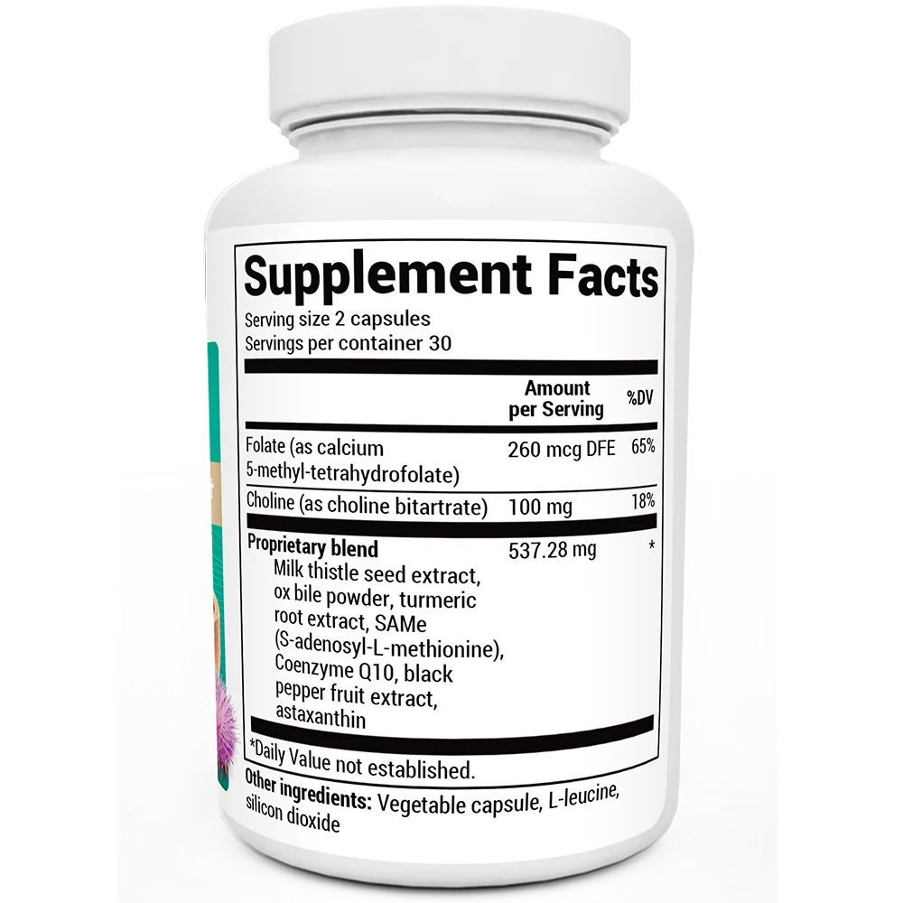 Dr. Berg Liver Cleanse & Detox Support – 60 Capsules