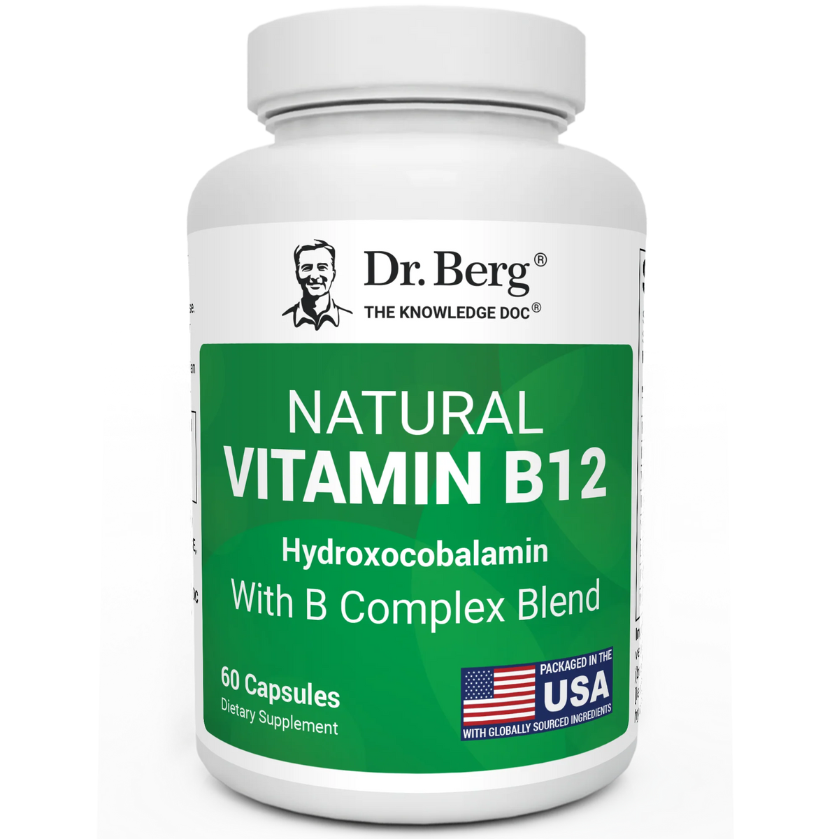 Dr. Berg Natural Vitamin B12 60 Caps