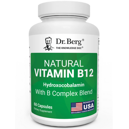 Dr. Berg Natural Vitamin B12 60 Caps