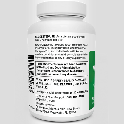 Dr. Berg Natural Vitamin B12 60 Caps