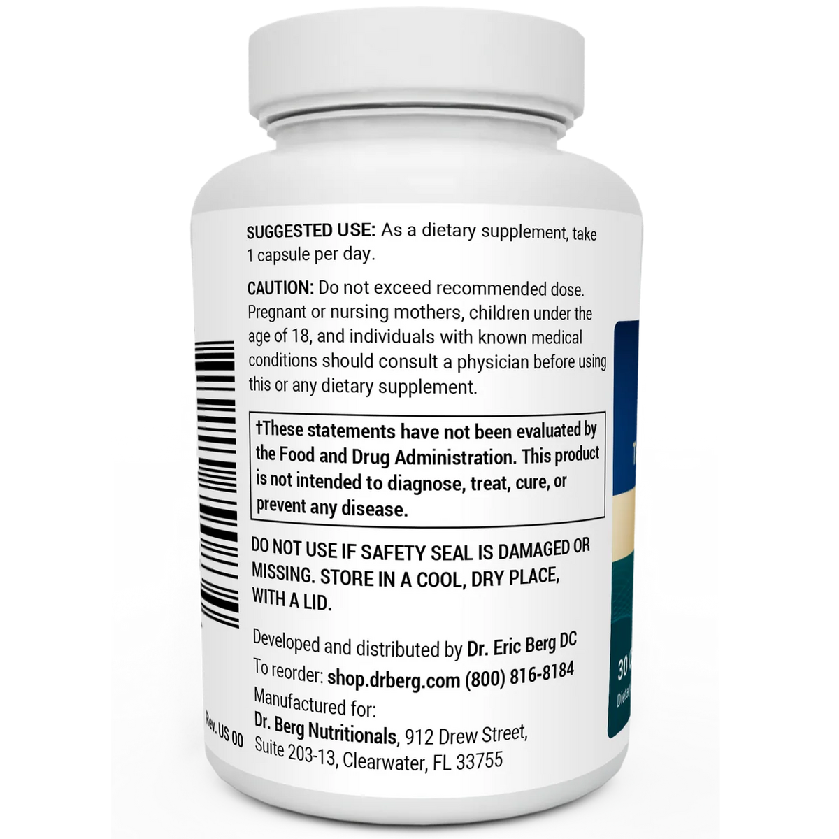 Dr. Berg Tudca Supplement 30 Caps