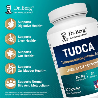 Dr. Berg Tudca Supplement 30 Caps