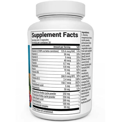 Dr. Berg Whole Food Multivitamin with Minerals 60 Caps