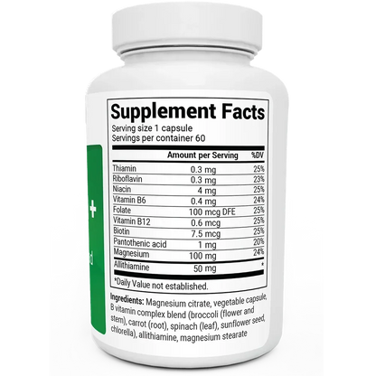 Dr Berg Natural Vitamin B1+ 60 Caps