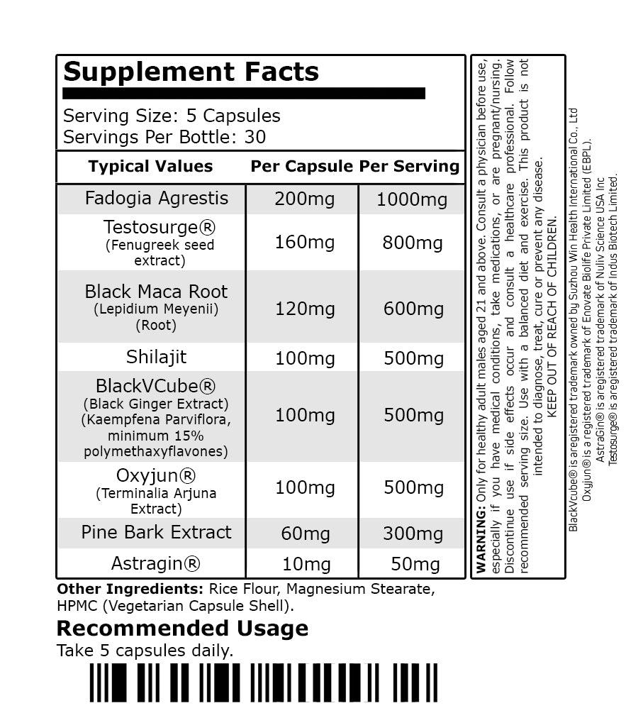 Black Mamba Drive 150 Capsules