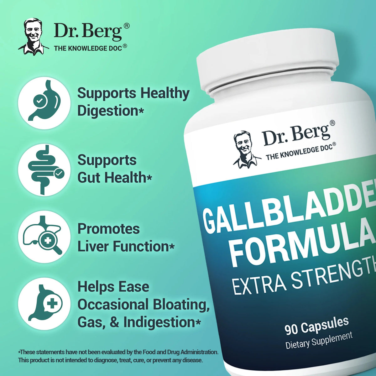 Dr. Berg Gallbladder Formula 90 caps