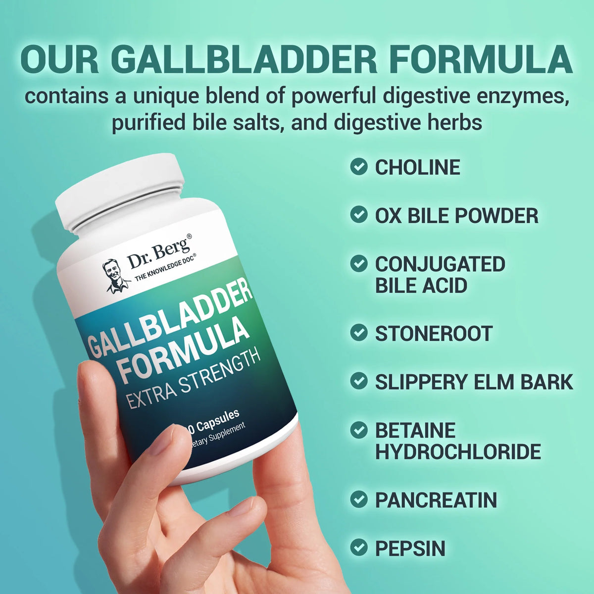 Dr. Berg Gallbladder Formula 90 caps