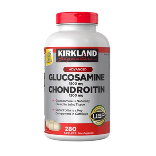 Kirkland Glucosamine Chondroitin – Joint Health & Mobility Support | 280 Capsules