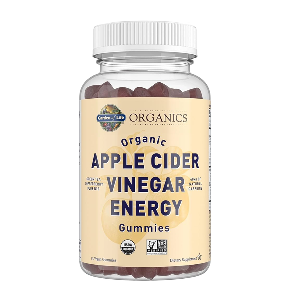 Organics Apple Cider Vinegar Energy Gummies – Organic ACV & Energy Support