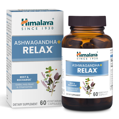 Himalaya Ashwagandha Relax – Stress & Anxiety Support | 60 Capsules