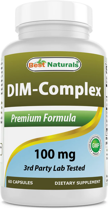Best Naturals DIM-Complex 100 mg 120 Capsules
