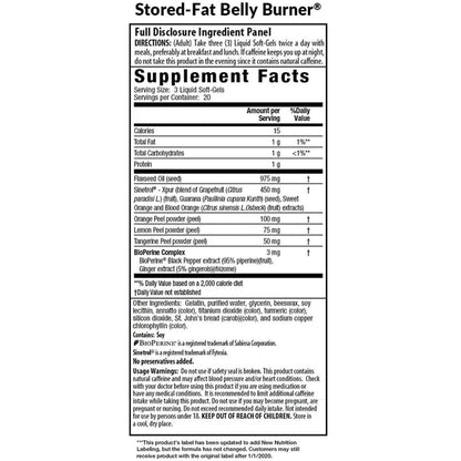 Irwin Naturals Stored-Fat Belly Burner – Advanced Fat Breakdown