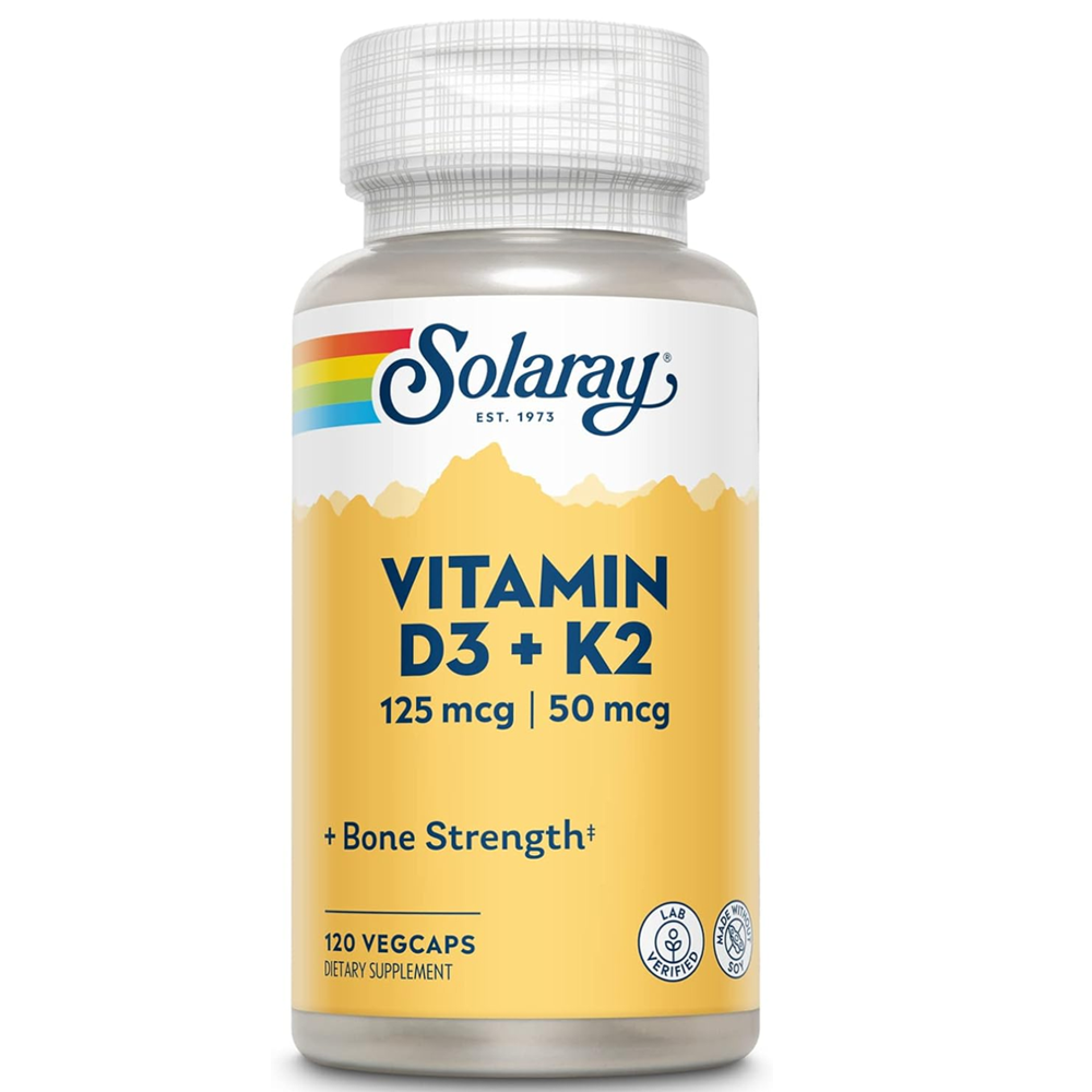 Solaray Vitamin D3+k2