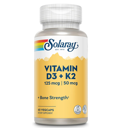 Solaray Vitamin D3+k2