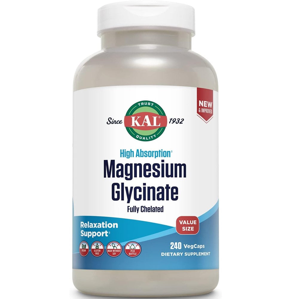 KAL Magnesium Glycinate 350mg - Relaxation Support