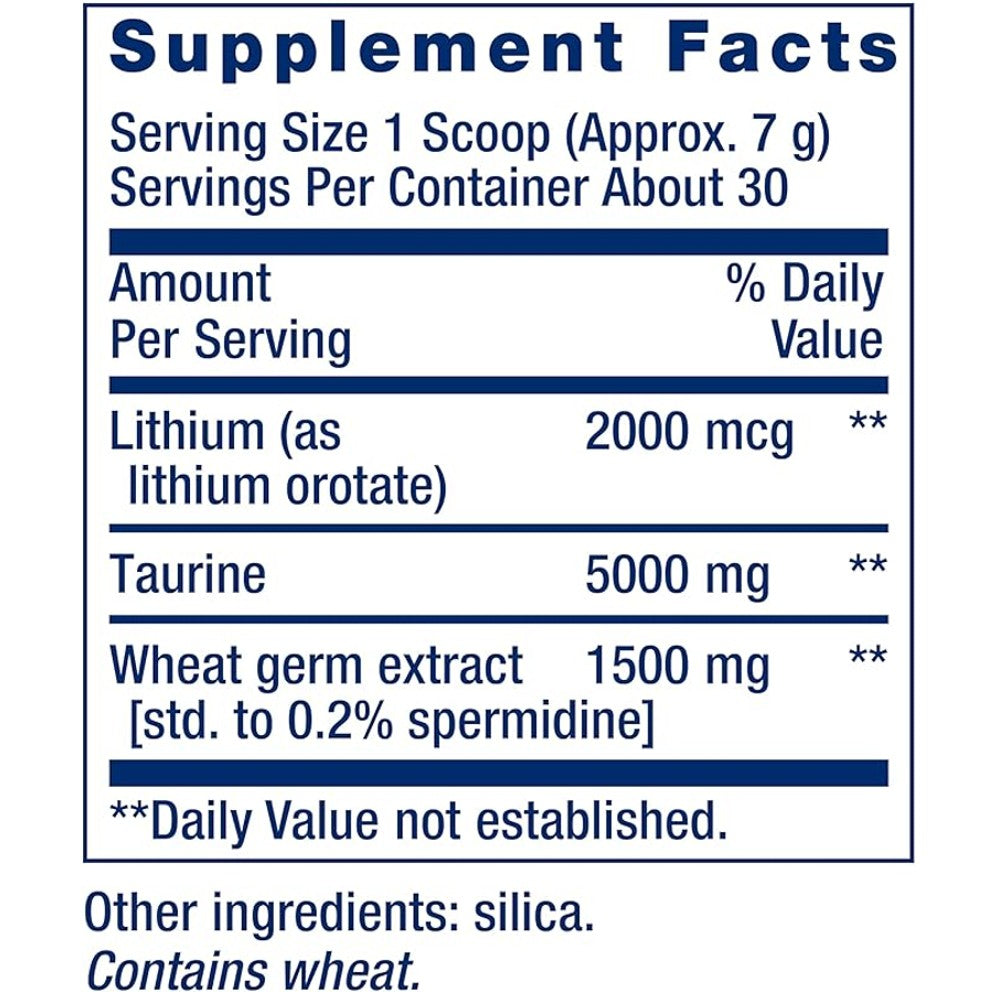 Life Extension® Healthy Aging Powder with Spermidine – 210g Dietary Supplement