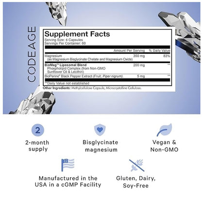 Liposomal Magnesium Glycinate By CODEAGE