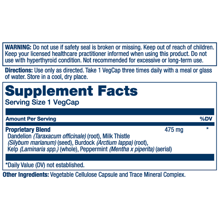 Solaray Liver Blend Sp-13 100 caps