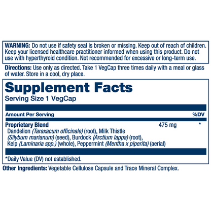 Solaray Liver Blend Sp-13 100 caps