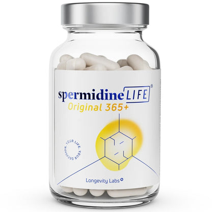 Longevity Labs – spermidineLIFE® Original 365+ Cellular Health Formula (60 Capsules)
