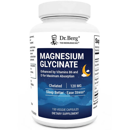 Magnesium Glycinate By DR.Berg With Vitamin B6 And Vitamin D