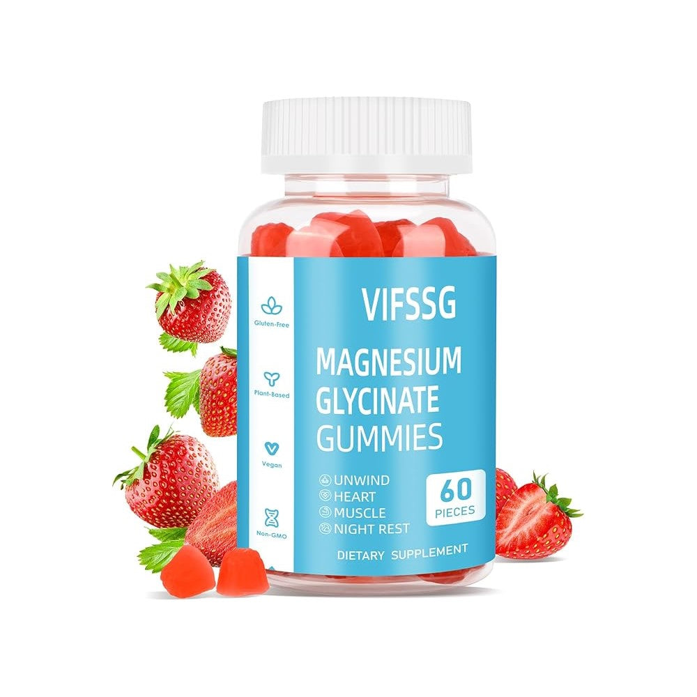 Magnesium Glycinate Chewable Gummies 400MG By VIFSSG