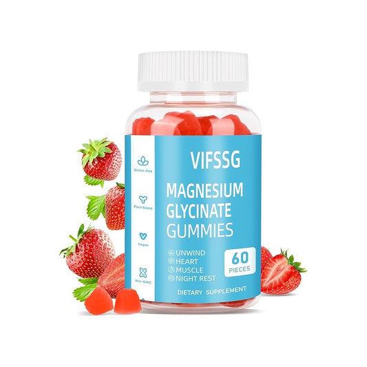 Magnesium Glycinate Chewable Gummies 400MG By VIFSSG