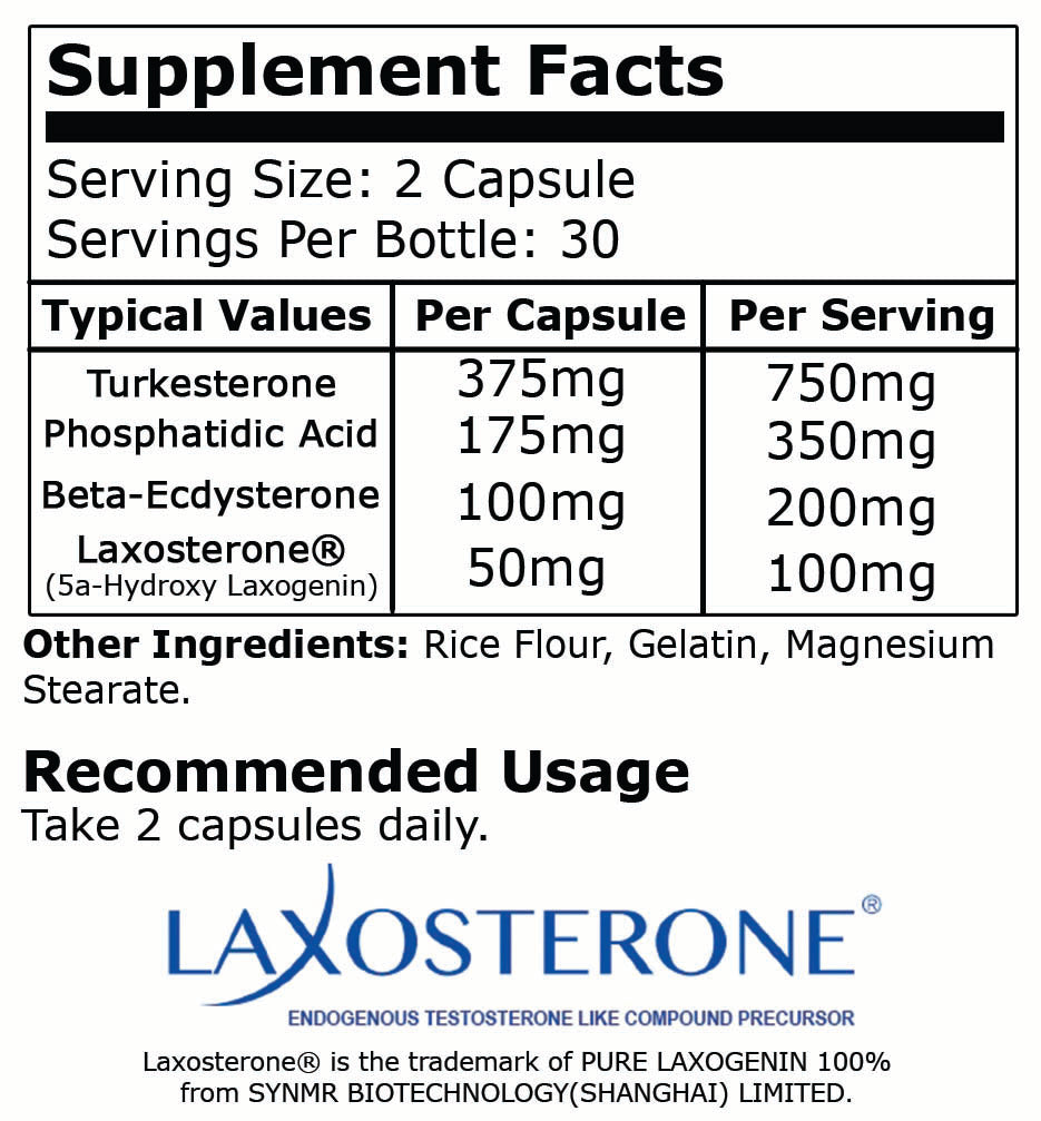 Black Mamba Mamba Muscle - Ultimate Natural Muscle Blend 60 Caps