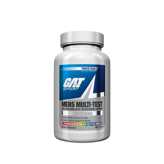 GAT Sport Men's Multi Test Multivitamin with Testosterone Support, Supports Healthy Immune Function, Formulated for Active Men, Dietary Supplement,60 Tablets