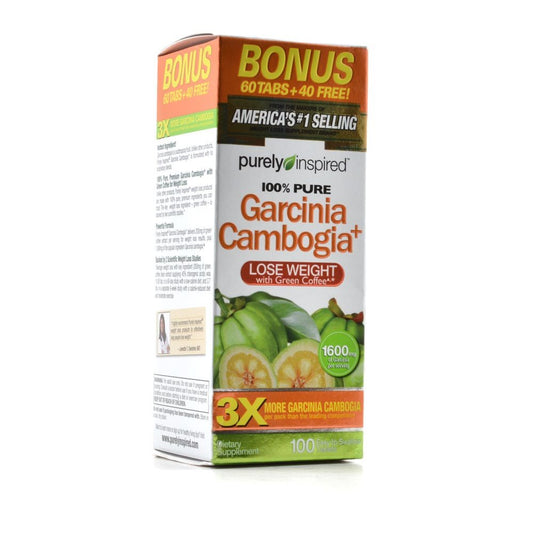 Bonus America's Best-Selling 100% Pure Garcinia Cambogia – 3X Strength