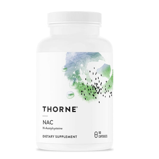 Thorne NAC (N-Acetylcysteine) – Antioxidant & Lung Support | 90 Capsules