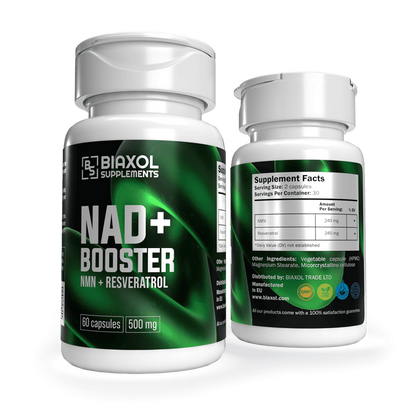 Biaxol Supplements Nmn & Resveratrol 60 Caps