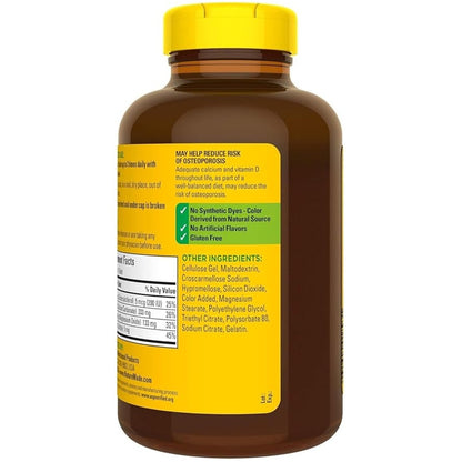 Nature Made Calcium Magnesium Zinc with Vitamin D3 – Bone Strength & Immune Support