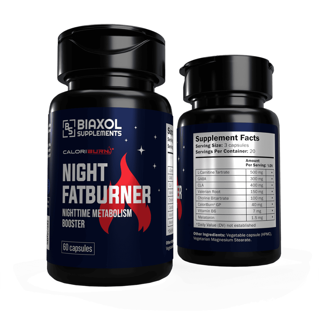 Biaxol Supplements Night Fat Burner 60 Caps
