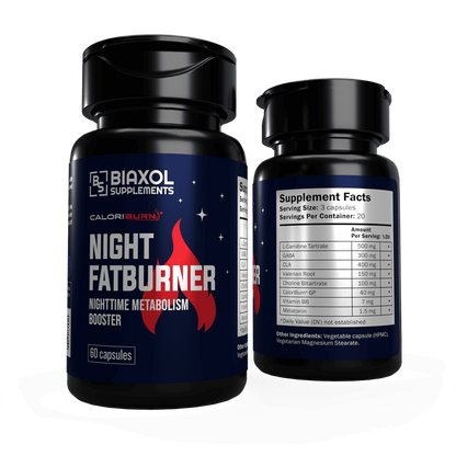 Biaxol Supplements Night Fat Burner 60 Caps
