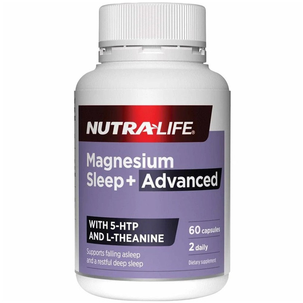 NutraLife Magnesium Sleep + Advanced | 5-HTP & L-Theanine