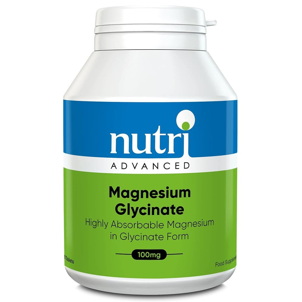 Nutri Advanced Magnesium Glycinate 100MG - Highly Absorbable Magnesium