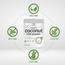 Deal Supplement Unsweetened Organic Coconut Milk Powder, 3lbs