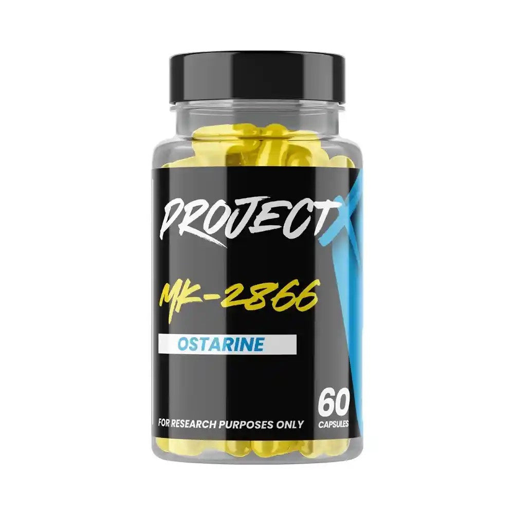 PROJECT MK-2866 Ostarine – 60 Capsules (For Research Purposes Only)