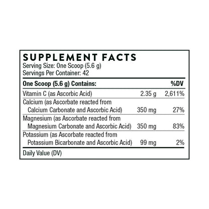 Thorne Buffered C – Non-Acidic Vitamin C Powder (8.32 Oz)