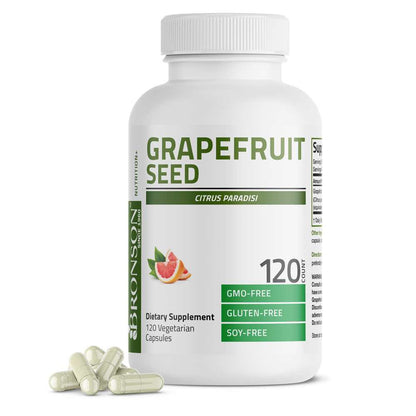 Bronson Vitamins Grapefruit Seed 500 Mg 120 Caps