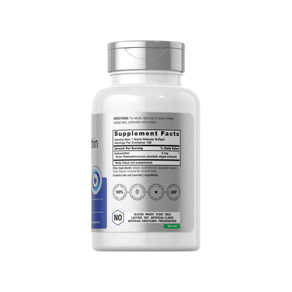 Horbäach Astaxanthin 4mg | 150 Softgels