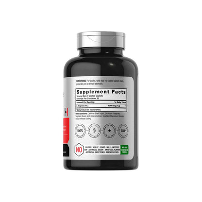 Horbäach L-Arginine 4000mg per Serving | 120 Caplets